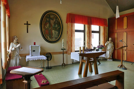 Gottesdienste jetzt im Gemeindezentrum Pater Bonifatius Dux Haus